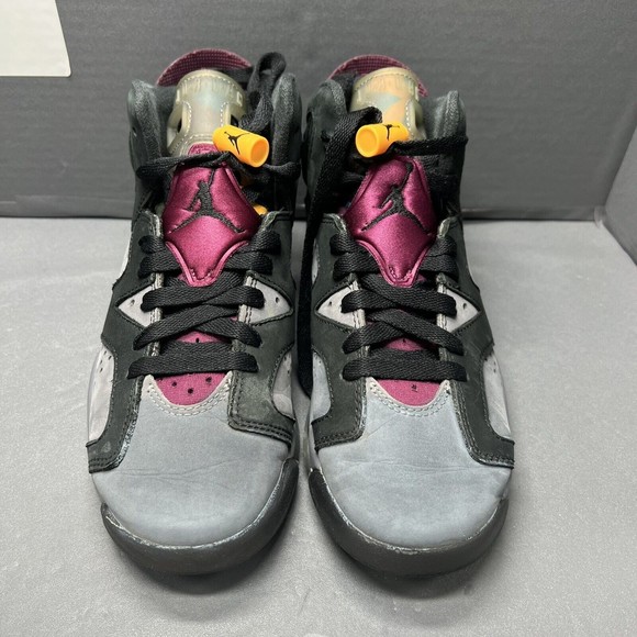 Nike Air Jordan 6 VI Retro Bordeaux 384665-063 Youth Sz 4Y Women Sz 5.5 Preowned main image 11